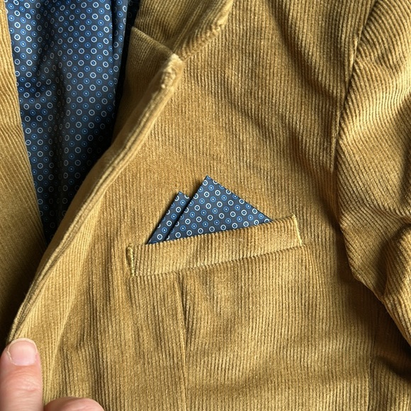 NWT Boys Cat & Jack Tan Blazer Jacket Corduroy | Corduroy Jacket | Dress Jacket - Picture 3 of 8